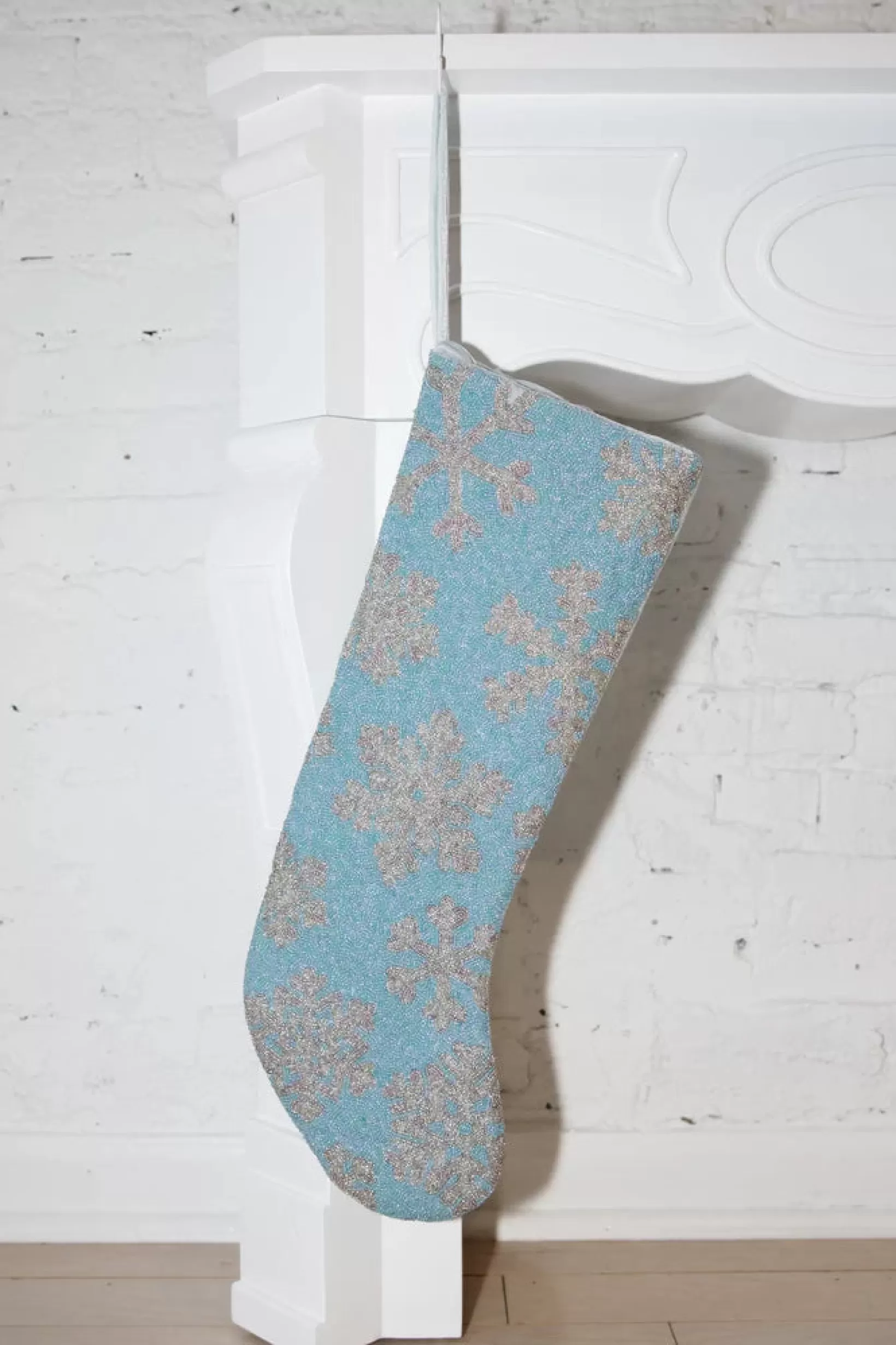 Cheap Queen of Sparkles ITES x Sami Riccioli x Light Blue Snowflake Stocking