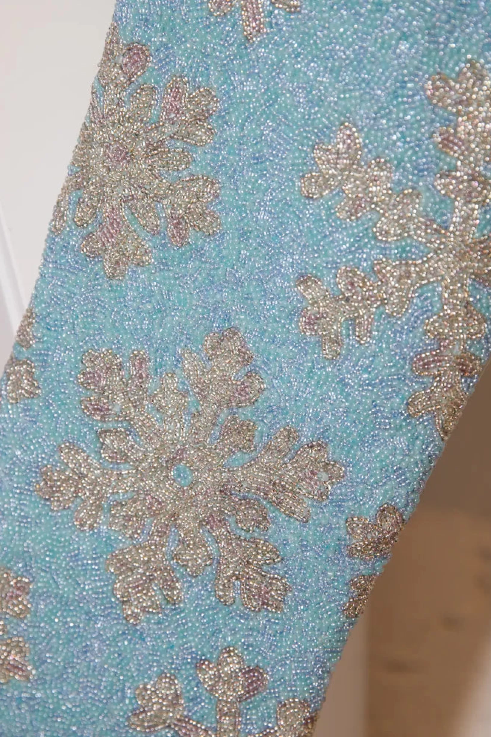 Cheap Queen of Sparkles ITES x Sami Riccioli x Light Blue Snowflake Stocking