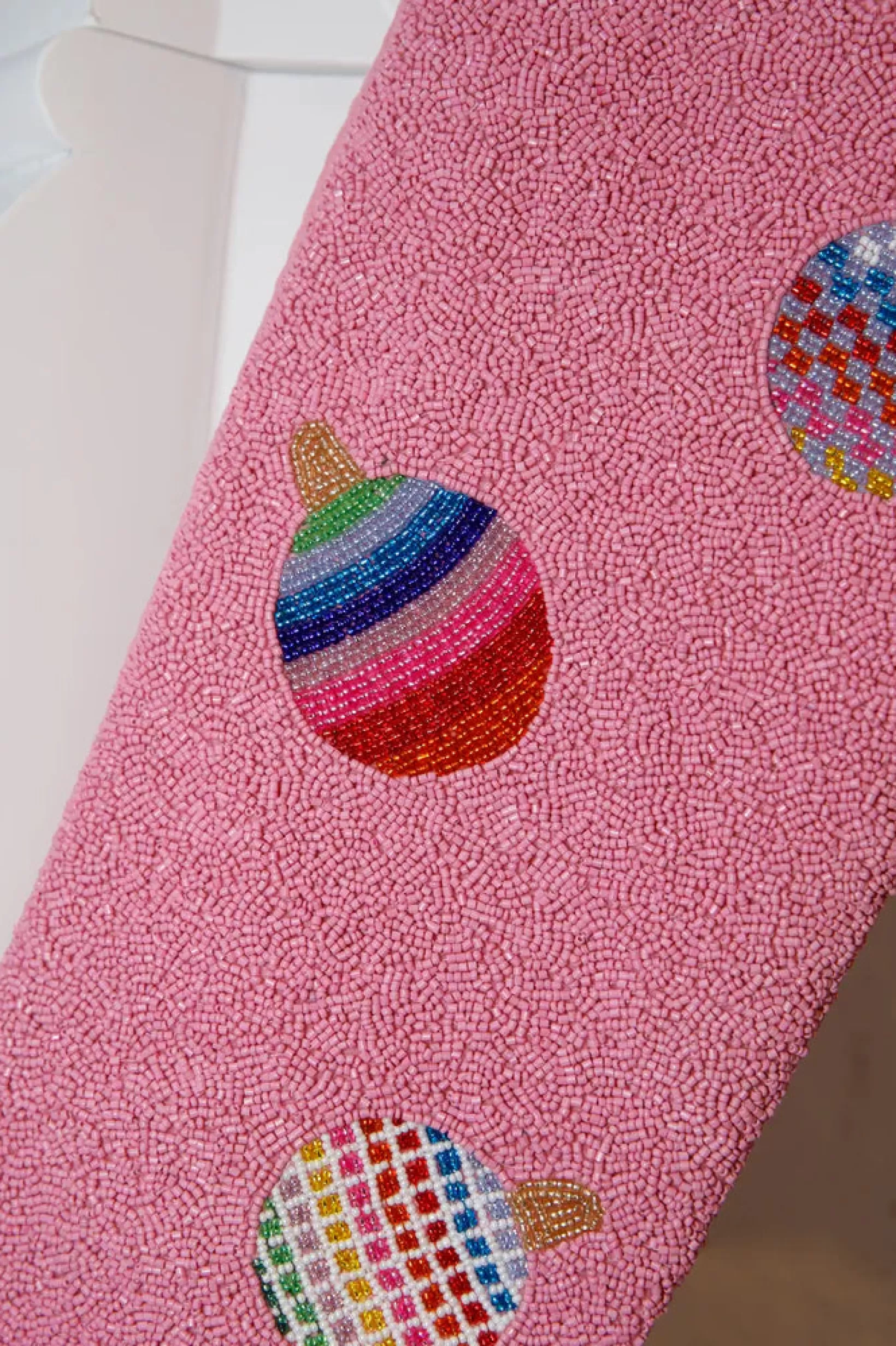 Clearance Queen of Sparkles ITES x Sami Riccioli x Pink Ornament Stocking
